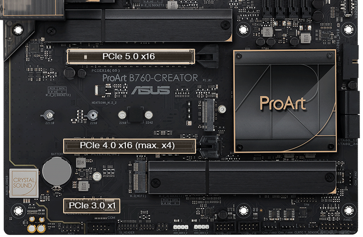 ProArt B760-CREATOR｜マザーボード｜ASUS 日本
