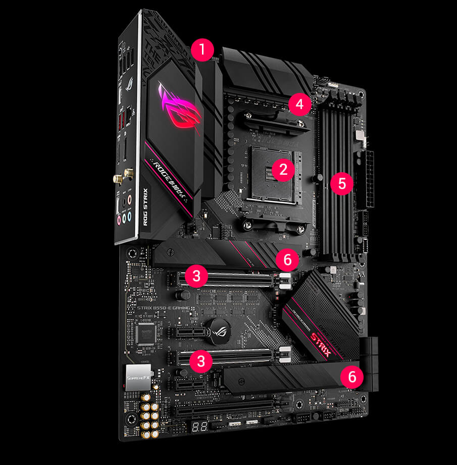ROG STRIX B550-E GAMING | Motherboards | ROG Global