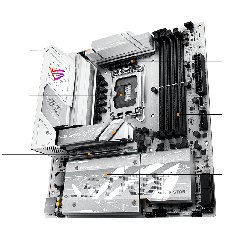 ROG STRIX B860-G GAMING WIFI | ROG Strix | Gaming マザーボード