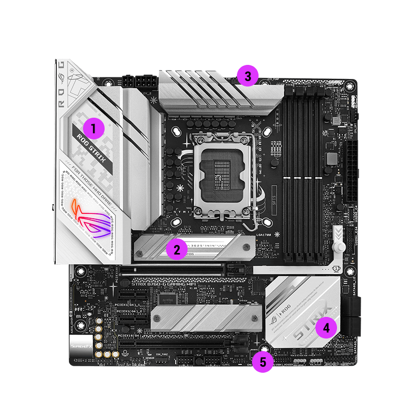 ROG STRIX B760-G GAMING WIFI | ROG Strix | Gaming マザーボード