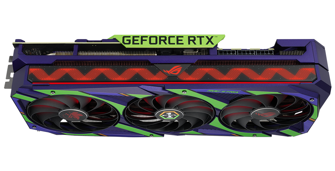 ROG Strix GeForce RTX™ 3080 12GB GDDR6X OC EVA Edition | ビデオ
