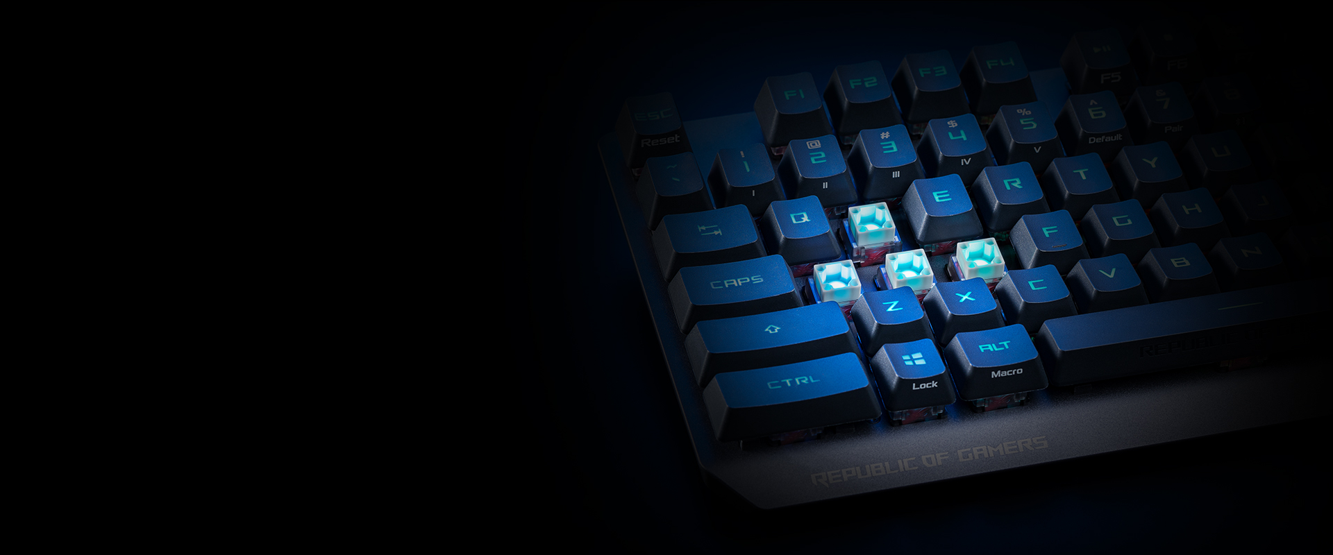 ROG Strix Scope RX TKL Wireless Deluxe Gaming Keyboard | Compact