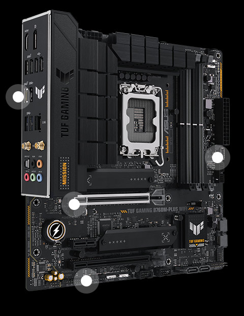 TUF GAMING B760M-PLUS WIFI｜マザーボード｜ASUS 日本