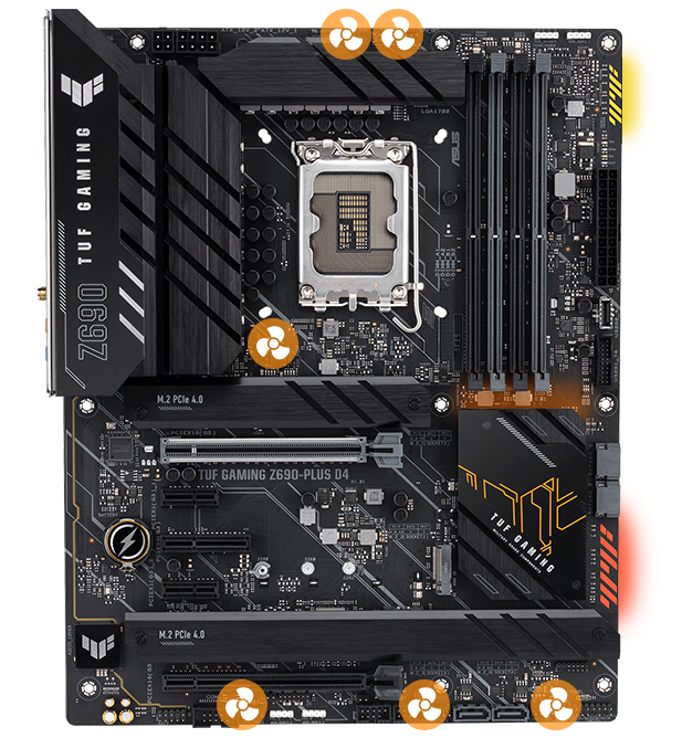 TUF GAMING Z690-PLUS D4 | マザーボード | ASUS JAPAN