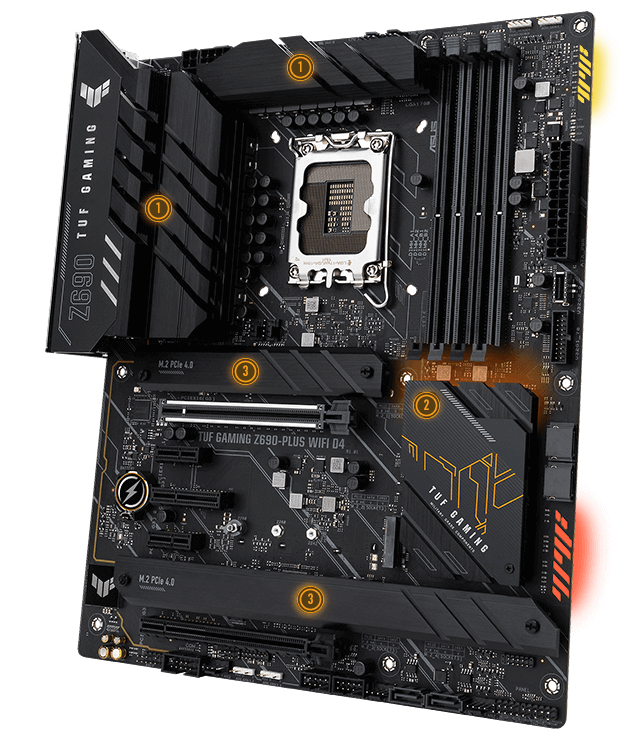 TUF GAMING Z690-PLUS WIFI D4 | Motherboards | ASUS Global