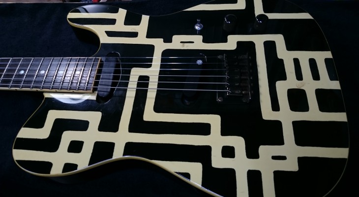 FERNANDES 布袋モデル PU交換＆セットアップ | ギターリペア工房DNS