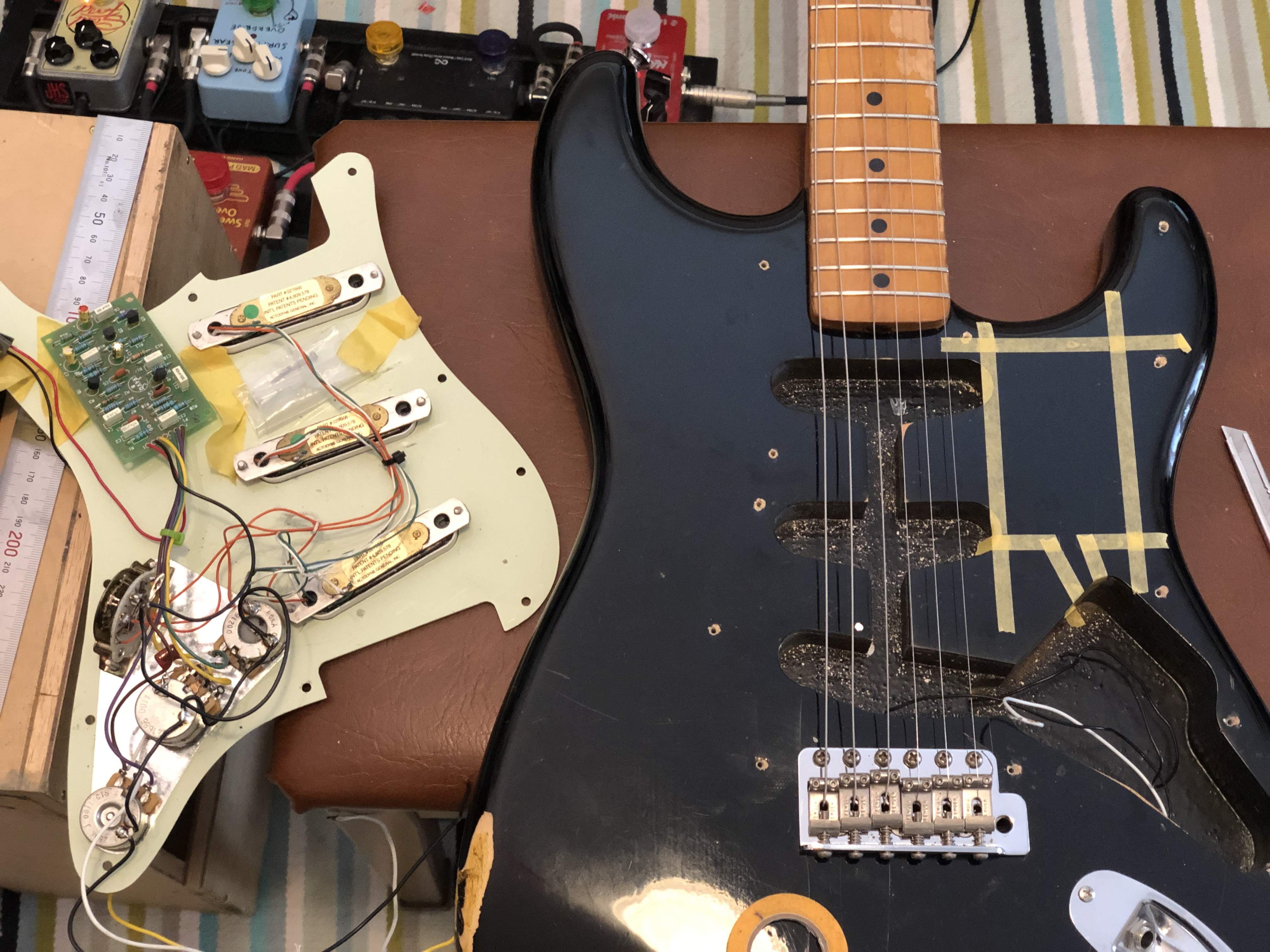 ブラックストラト1号 Ver.5（plus Clapton circuit） – scrapbook