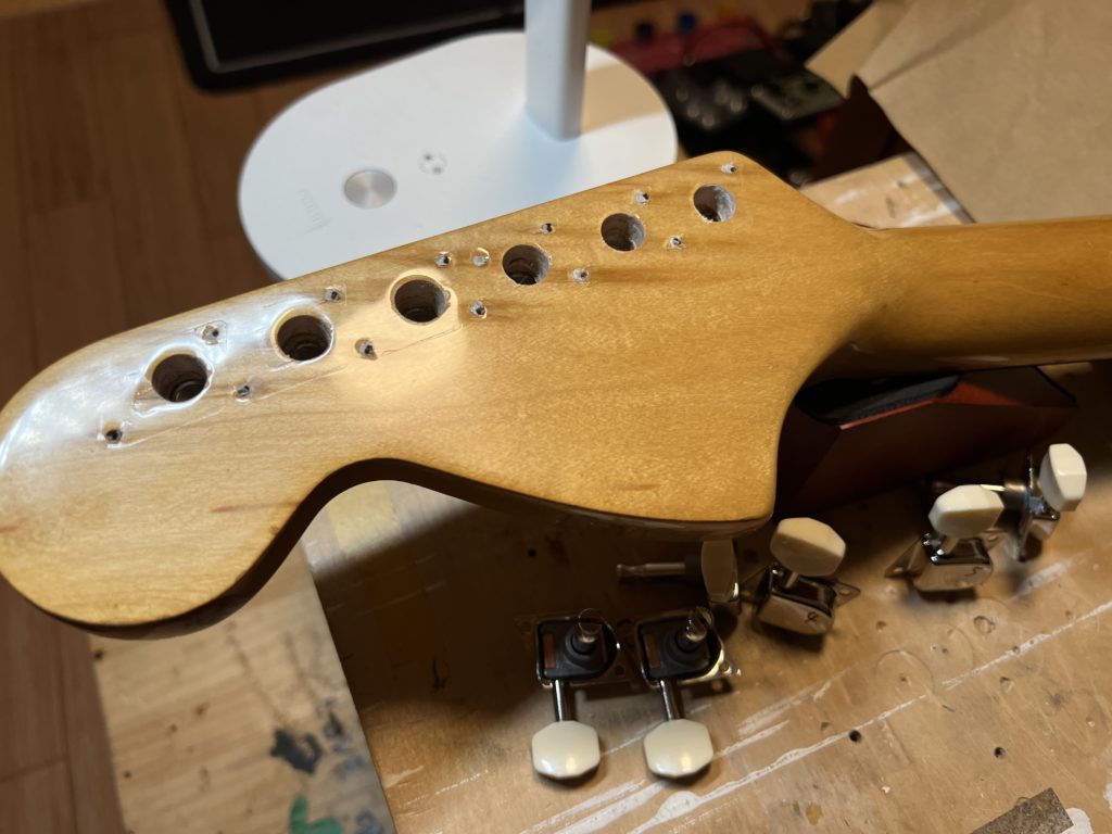 Fender '71 Mustang neck ムスタングネック（1971） - scrapbook3