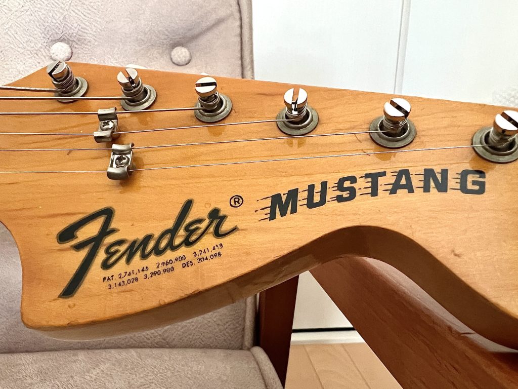 Fender '71 Mustang neck ムスタングネック（1971） - scrapbook3
