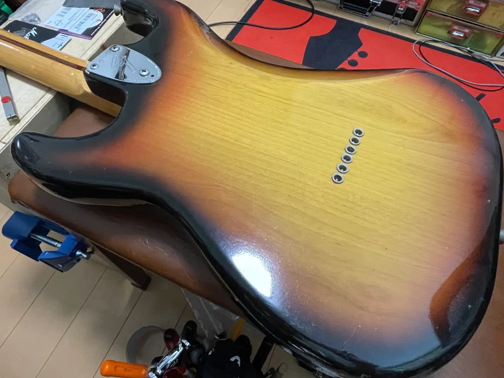 Fender '73 Stratocaster (Hard Tail modified) - scrapbook3