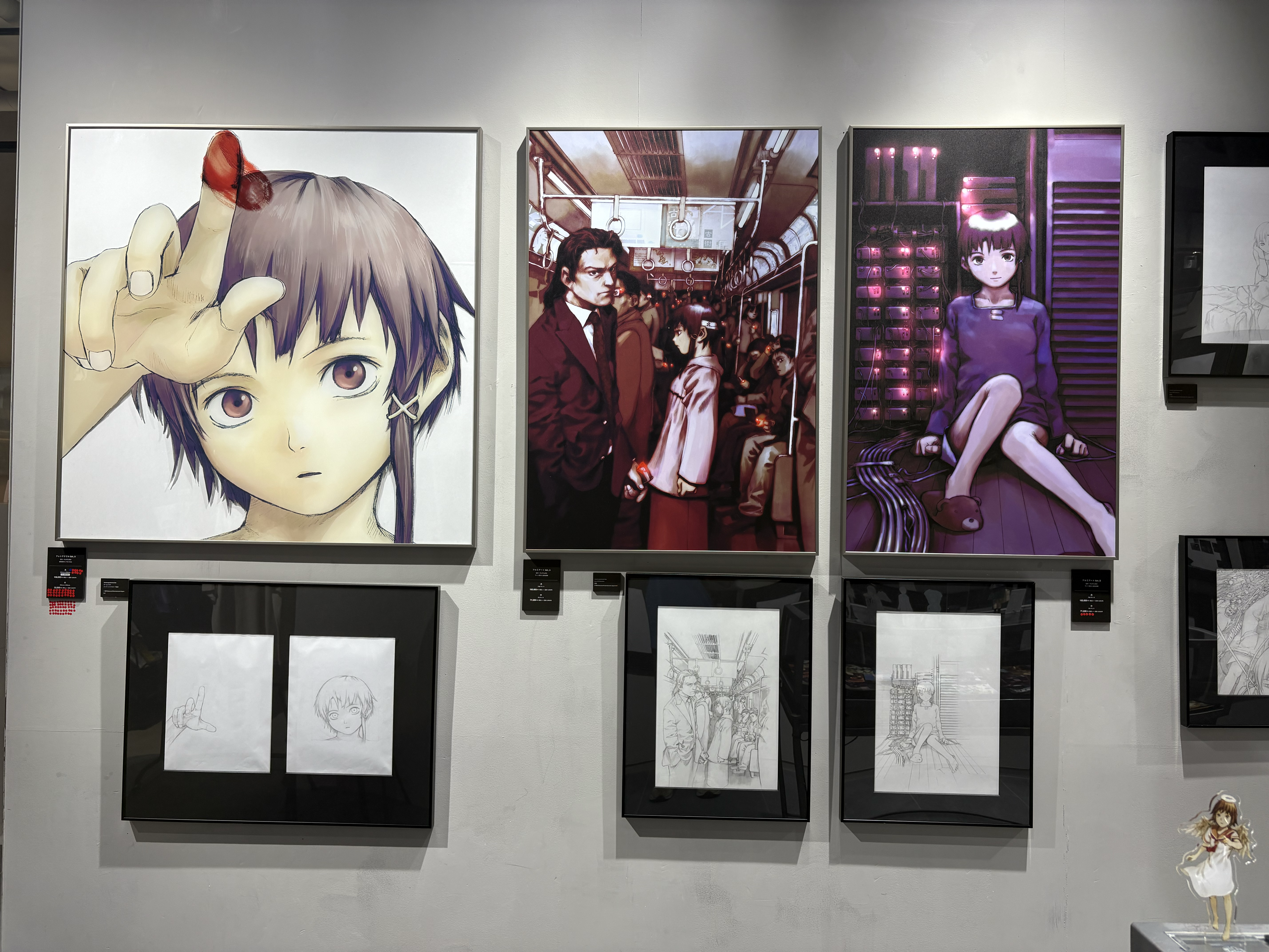 円環帰点 安倍吉俊画業30周年記念展「serial experiments lain」「灰羽