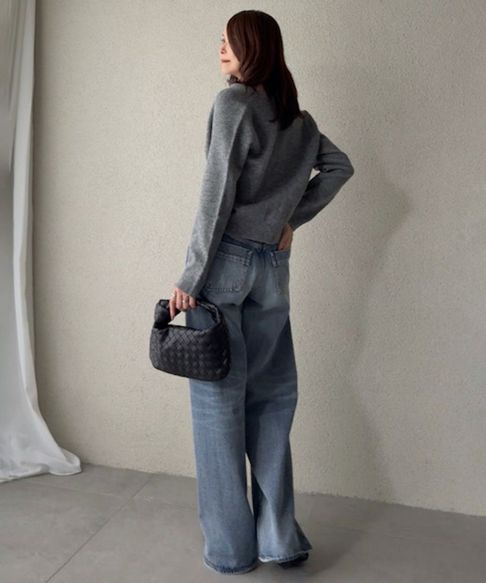 AKKO×Sov. / スリットヘムバギーパンツ(WEB限定) BOTTOMS Night STORE