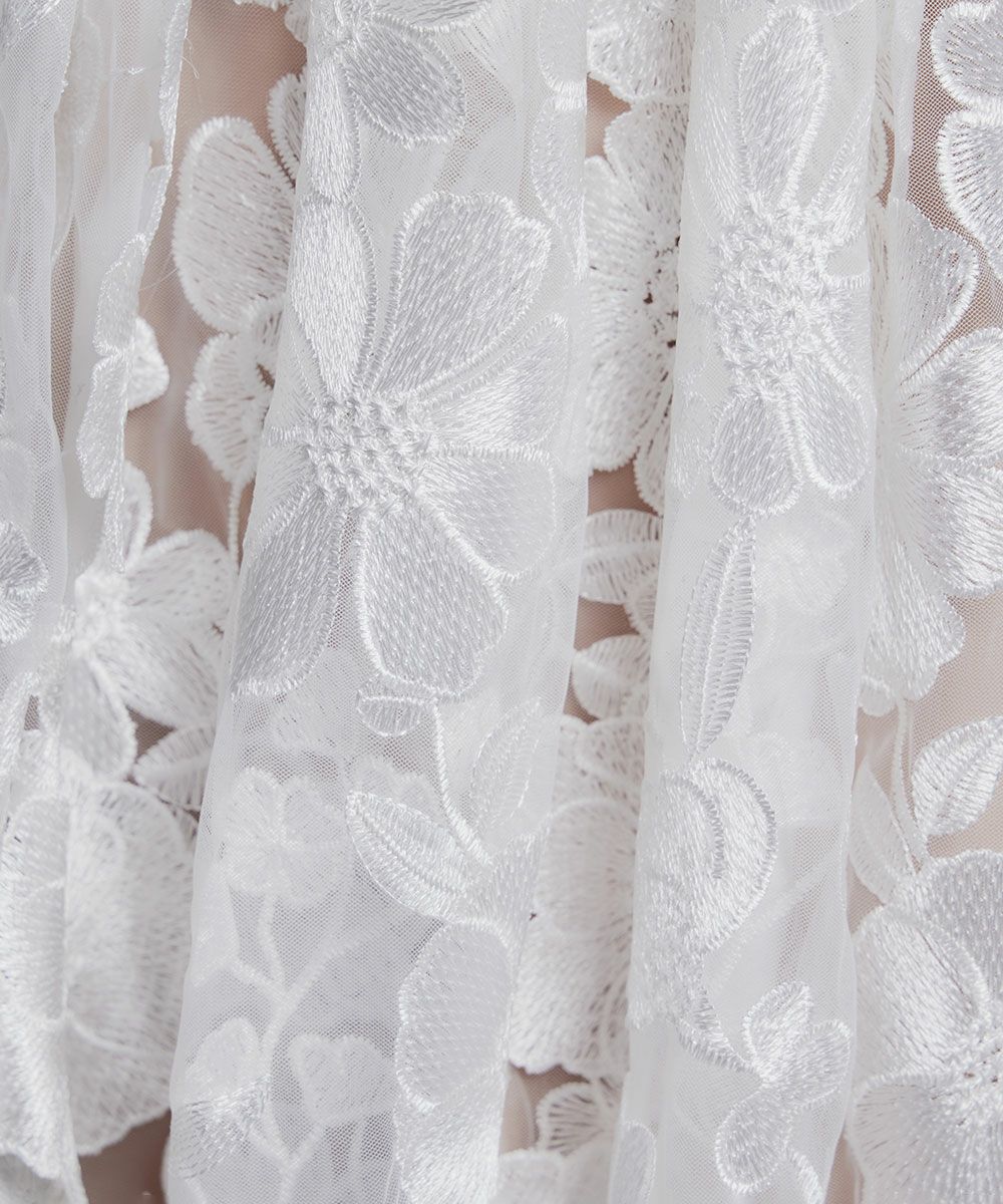 Sov. / フラワーレースボリュームスカート BOTTOMS Night STORE