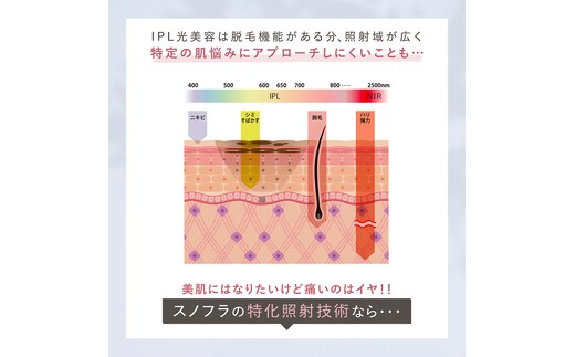 LINKA スノー フラッシュ（DPL_NIR 光美容器） LINKA リンカ 美顔器