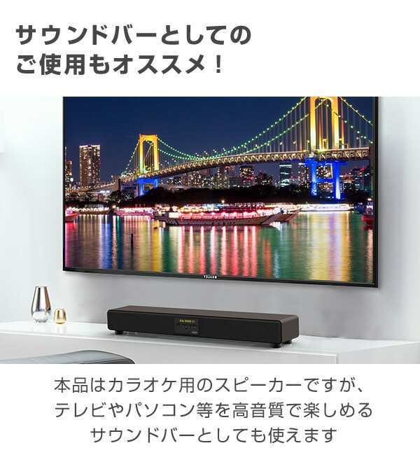 dショッピング |アンプ内蔵 カラオケスピーカー サウンドプロ