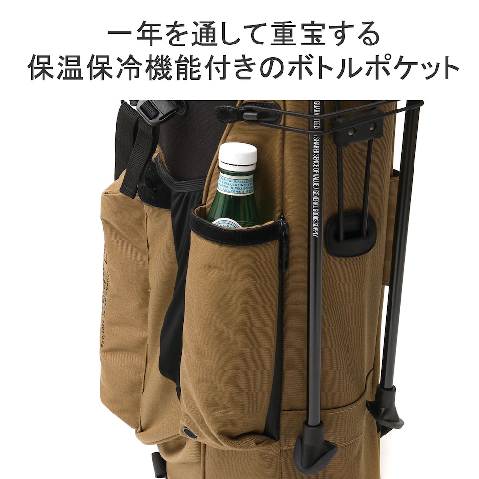 dショッピング |【正規品1年保証】アッソブ キャディバッグ メンズ