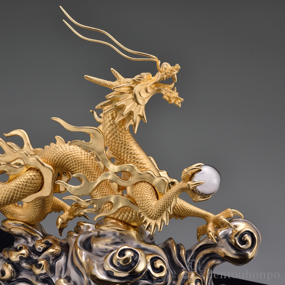 dショッピング |純金 青雲吉祥龍 A 1000g ( 木札名入れ有料 高級