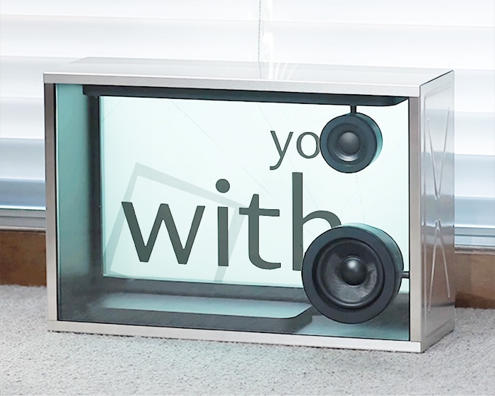 dショッピング |コトダマ リリックスピーカー ボックス COTODAMA Lyric