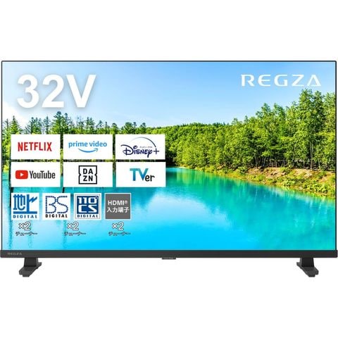 dショッピング |TVS REGZA REGZA レグザ 32型 液晶テレビ V35N 地デジ