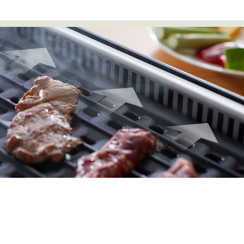 dショッピング |simplus シンプラス 吸煙グリル ホットプレート 煙が出