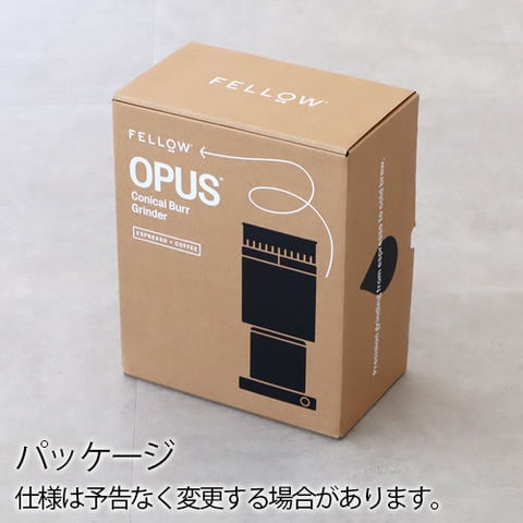 dショッピング |Fellow フェロー Opus Conical Burr Grinder 正規品