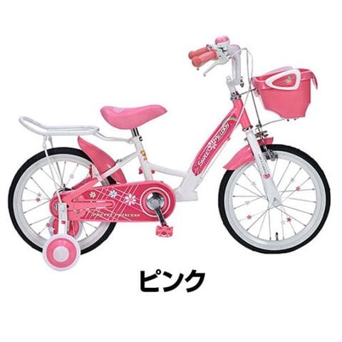 dショッピング |子供用自転車 16インチ 補助輪付 自転車 女の子 花