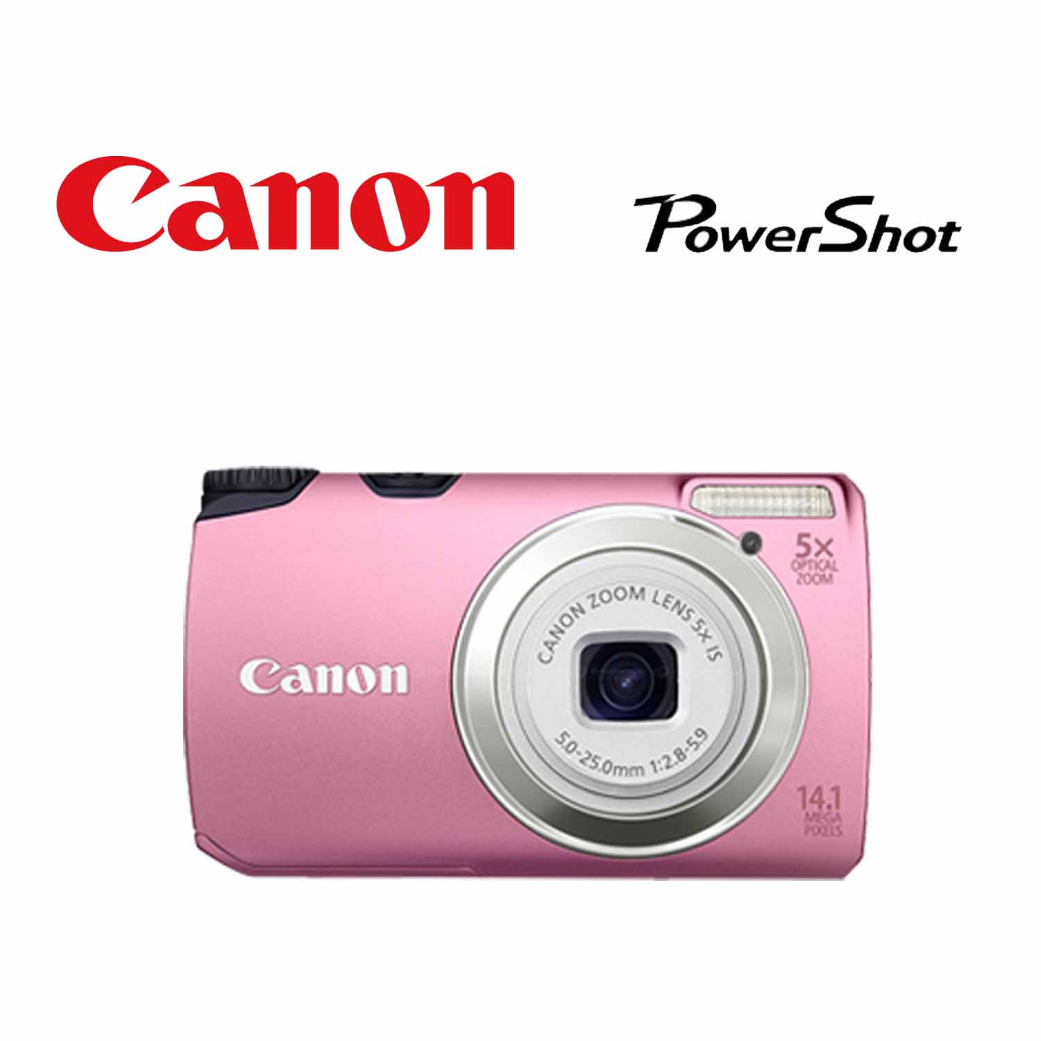 Canon A3200 IS PowerShot Digital Camera - Mega City