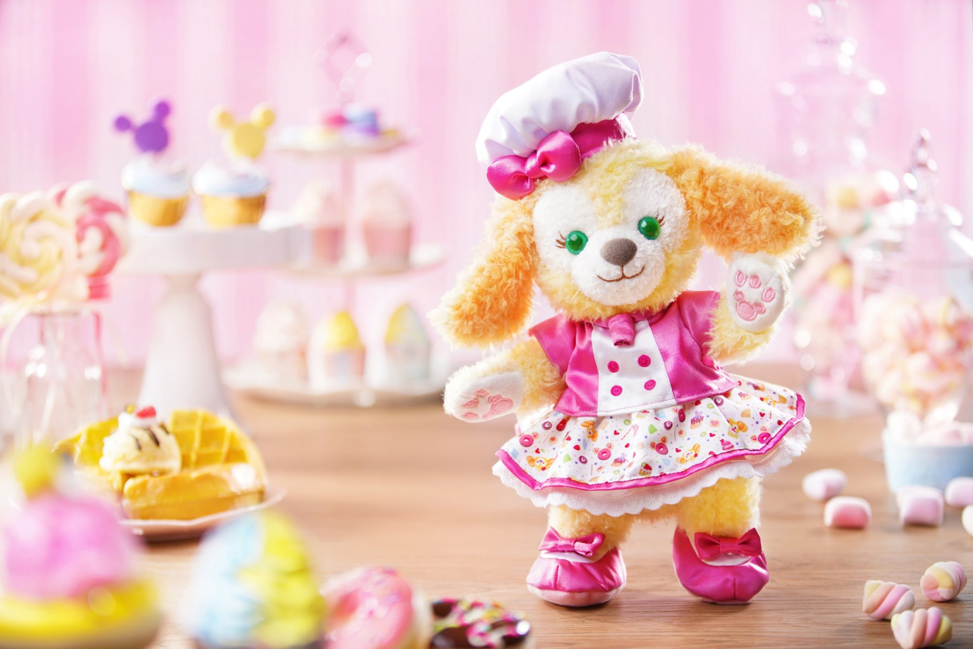 香港ディズニーランドオリジナルのダッフィーフレンズ、「CookieAnn