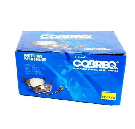 Pastilha De Freio H100 Dianteira Cobreq N893 Com Alarme Sistema