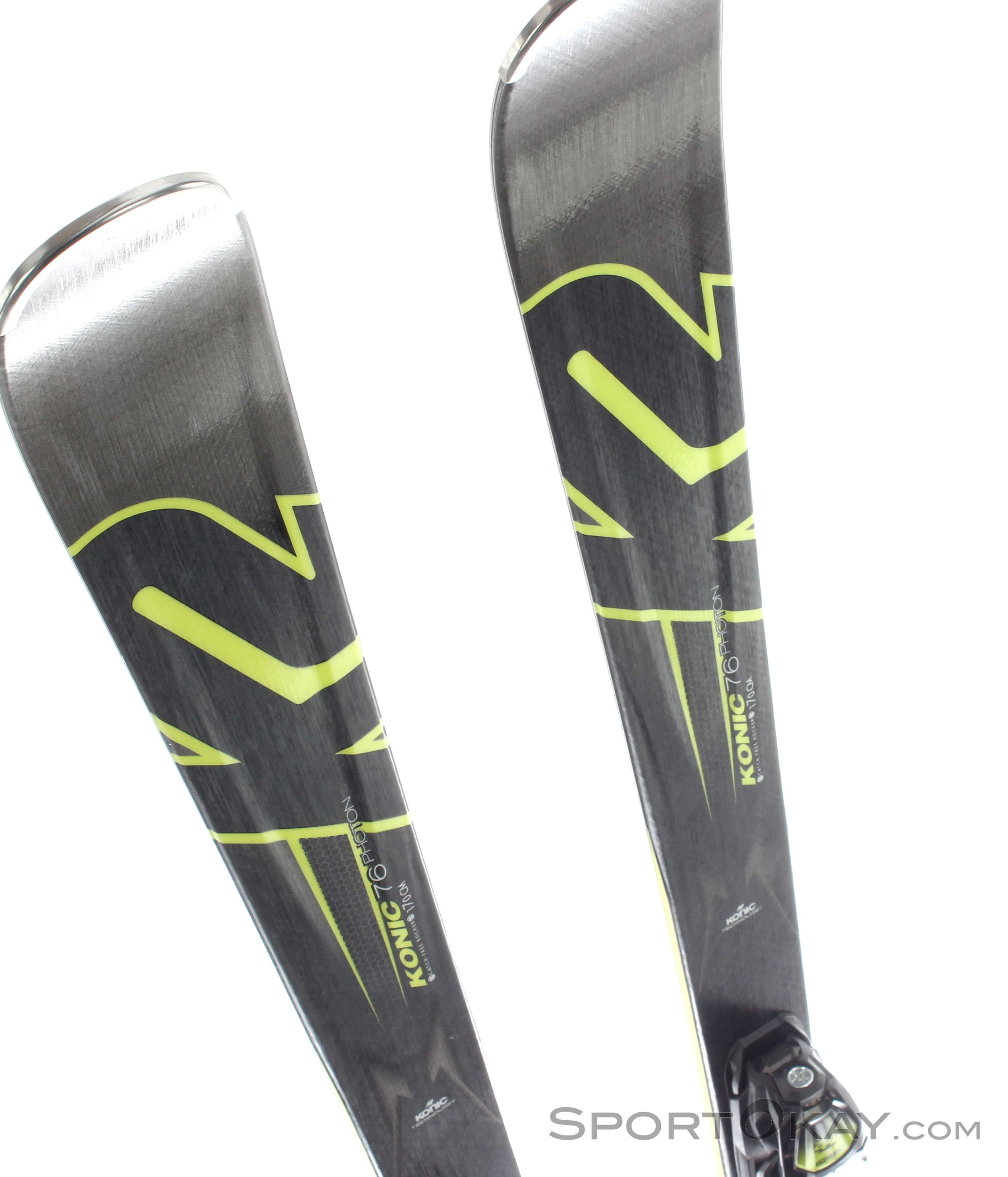 K2 Konic 76 Photon + Marker M2 10.0 10 QC Ski Set 2018 - Alpine