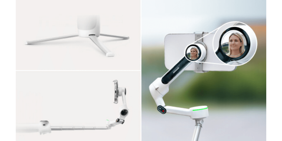 AI搭載スマホ用ジンバル「Insta360 Flow 2 Pro」発売開始【先行