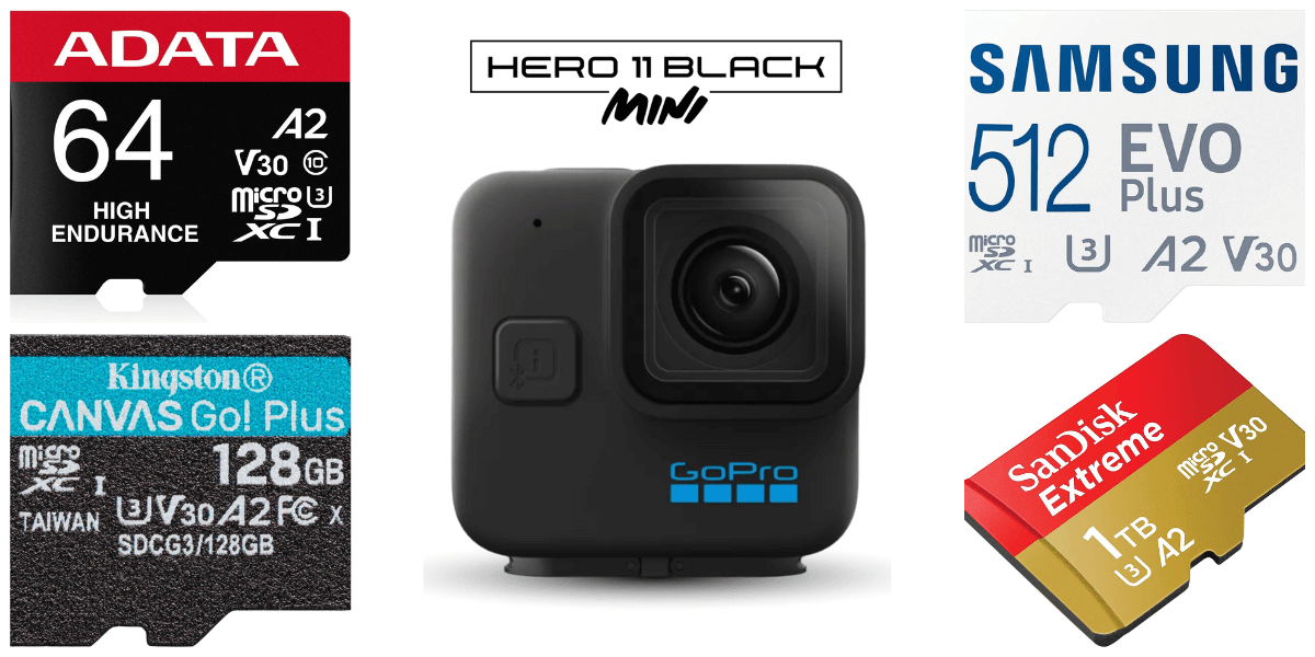 失敗しない！GoPro「HERO11 Black Mini」のmicroSDカードの選び方と