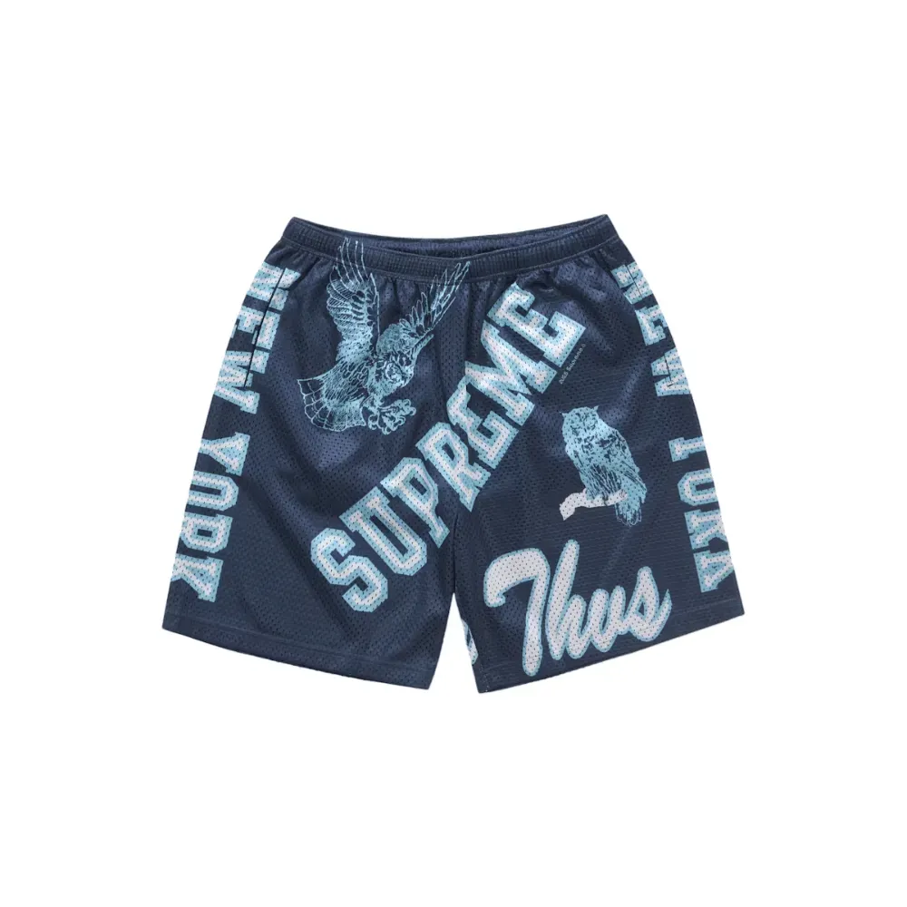 Short Supreme Varsity Mesh Navy - Droper