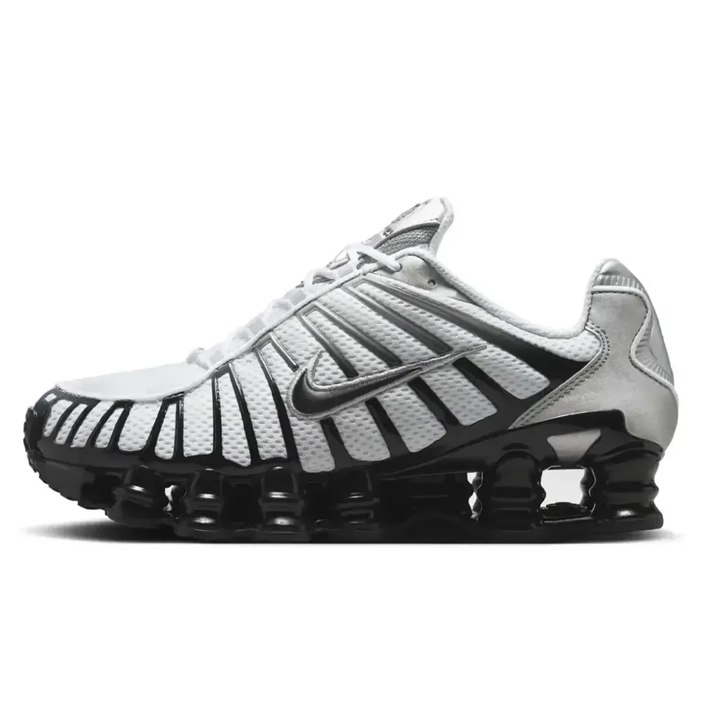 Nike Shox TL Metallic Silver Wolf Grey - Droper