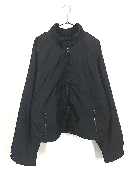 古着 90s Polo Ralph Lauren 無地 ソリッド 裏地 フリース ナイロン