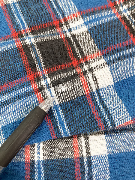 古着 60s FROSTPROOF 好配色 チェック ヘビー フランネル シャツ