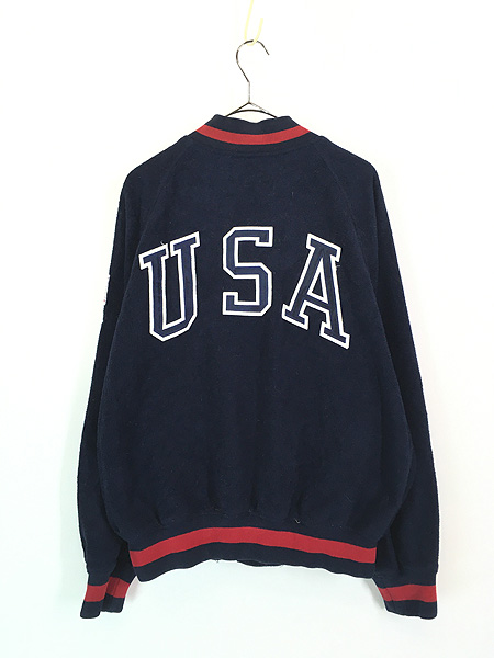 古着 90s USA製 POLO SPORT Ralph Lauren 「USA」 星条旗 フラッグ