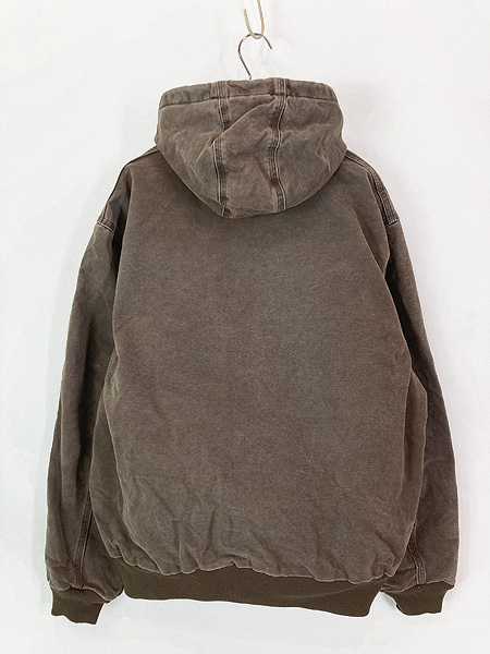 古着 00s USA製 Carhartt 裏地 メッシュ チョコレート ダック
