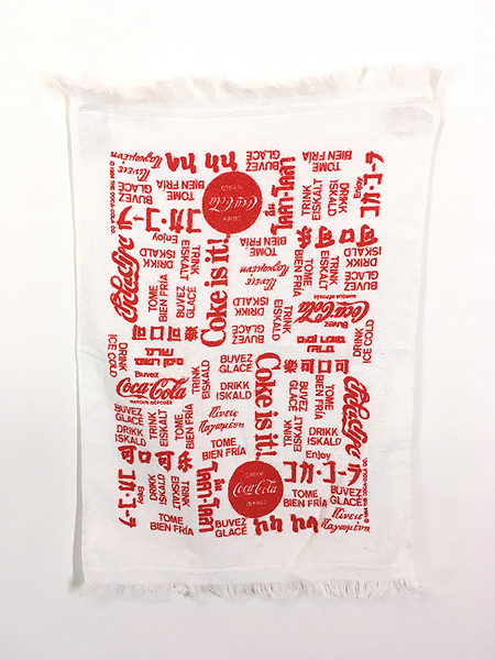 雑貨 古着 80s USA製 Coca-Cola コカ・コーラ ドリンク 企業 ロゴ