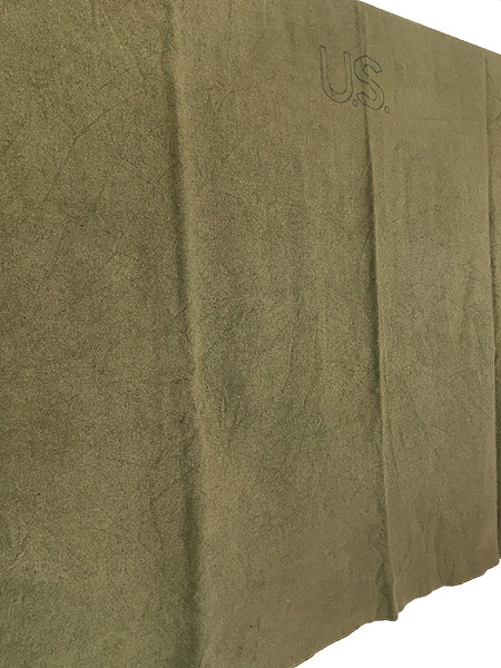 雑貨 古着 60s 米軍 「US」 ステンシル ミリタリー ウール