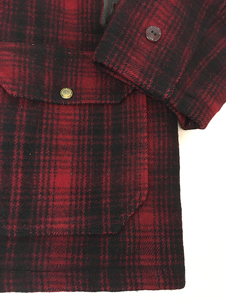 古着 50s WoolRich 名作 503 バッファロー チェック ヘビー ウール