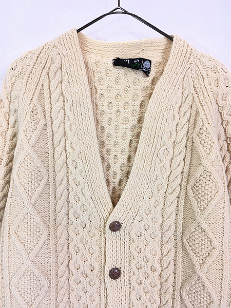 古着 70-80s Ireland製 Abbey knitwear アラン フィッシャーマン