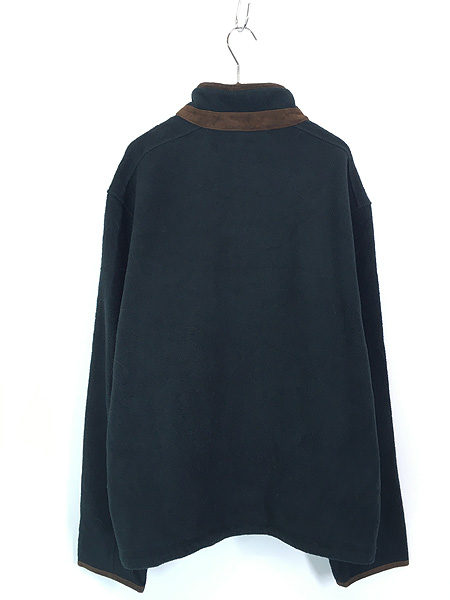 古着 90s Polo Ralph Lauren 本革 レザー パイピング セパポケ