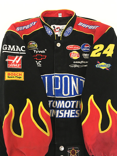 キッズ 古着 90s CHASE by JH Design 「DU PONT」 企業 刺しゅう