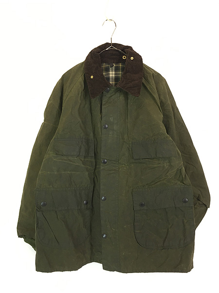 古着 80s 英国製 Barbour 3ワラント 「BEDALE」 旧 4フラップポケット