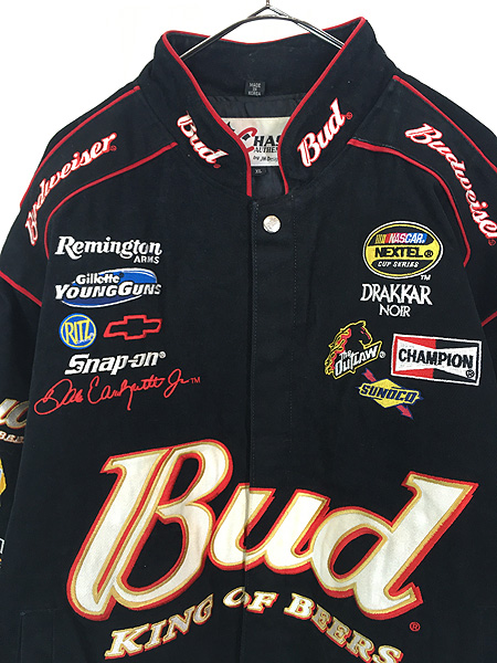 古着 90s JH CHASE 「Budweiser」 バドワイザー 企業 刺しゅう