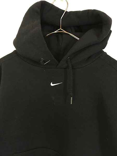 古着 90s NIKE センター スウォッシュ ロゴ 刺しゅう スウェット