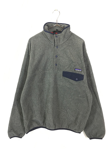 古着 15s Patagonia スナップT シンチラ フリース ジャケット ニッケル