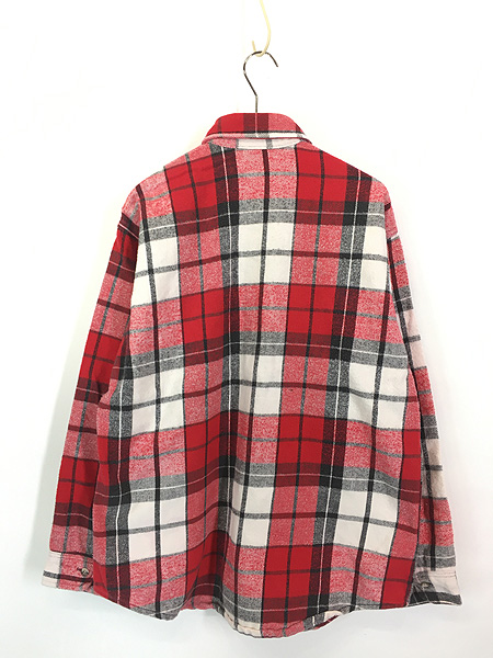 古着 80s USA製 St John's Bay BIG MAC 好配色 チェック ヘビー