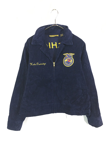 古着 00s- 「MICHIGAN」 豪華 チェーン 太畝 コーデュロイ FFA